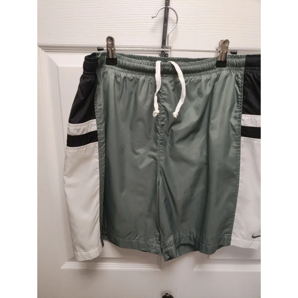Nike Army Green/ Black/White Size  XL  Active Swimwear‎